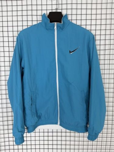 2025-2026 NK Blue/White Soccer Reversible Windbreaker Jacket Football Jacket