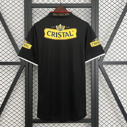 Retro Jersey 2013 Colo-Colo Away Black Soccer Jersey Vintage Football Shirt