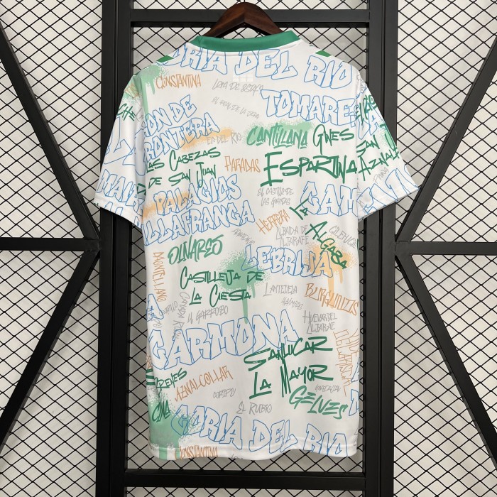 Fan Version 2025-2026 Real Betis  Soccer Jersey Football Pre-match Shirt