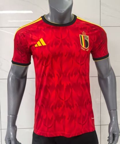 Player Version 2025-2026 BEL Home Soccer Jersey Football Shirt