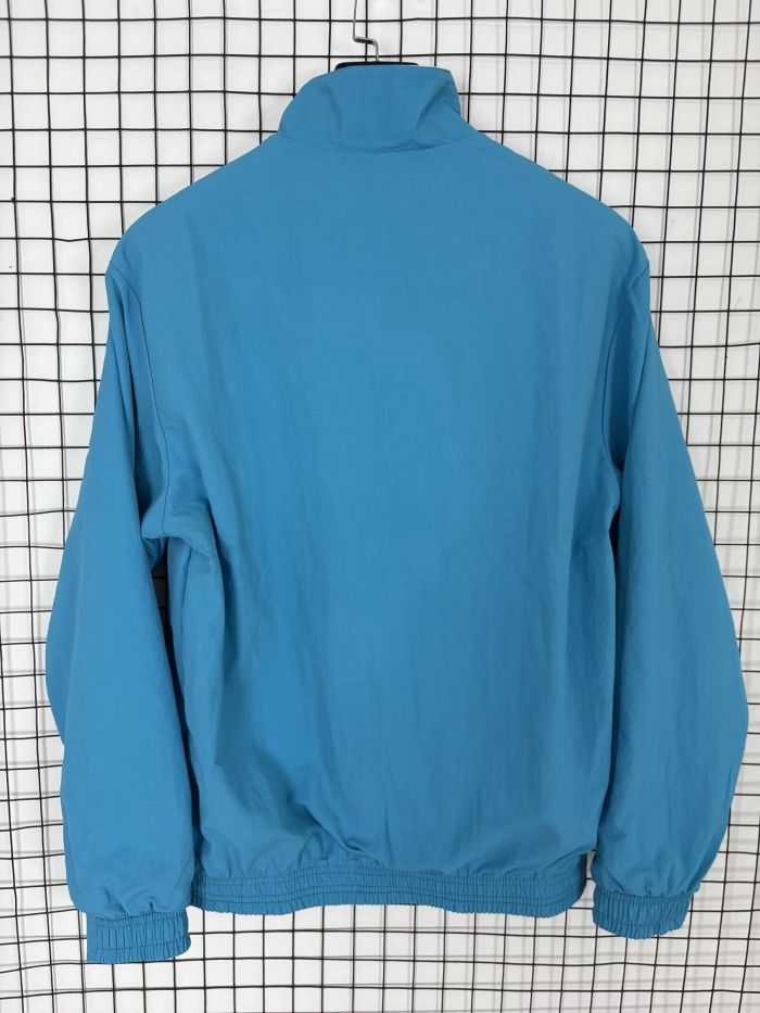 2025-2026 NK Blue/White Soccer Reversible Windbreaker Jacket Football Jacket