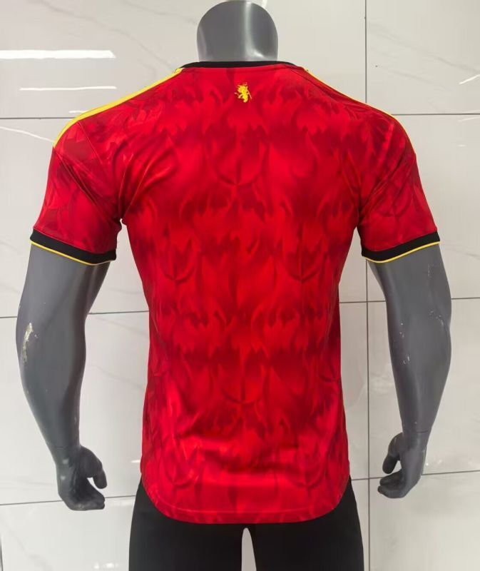 Player Version 2025-2026 BEL Home Soccer Jersey Football Shirt