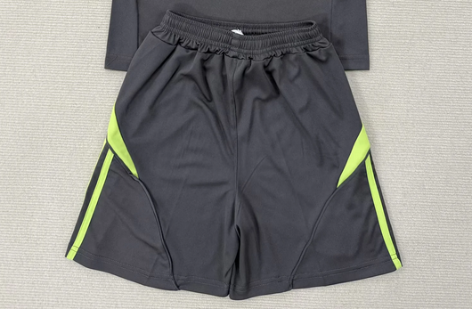 Fan Version 2025-2026 Celtic Black/Grey Goalkeeper Soccer Shorts Football Shorts