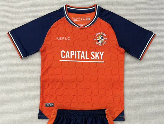 Fan Version 2025-2026 Luton Town Home Soccer Jersey Football Shirt