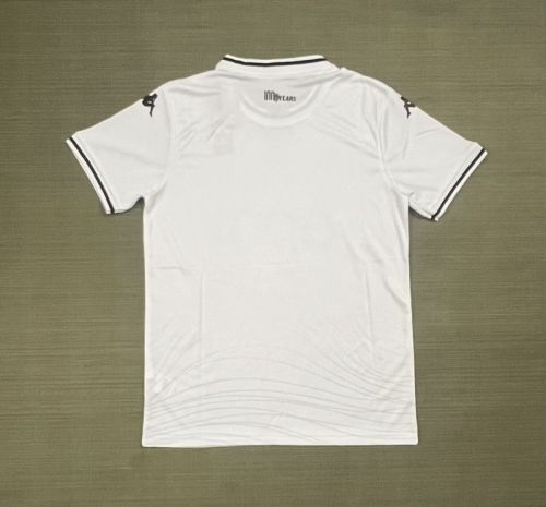 Fan Version 2025-2026 AS Monaco White Soccer Jersey Football Shirt