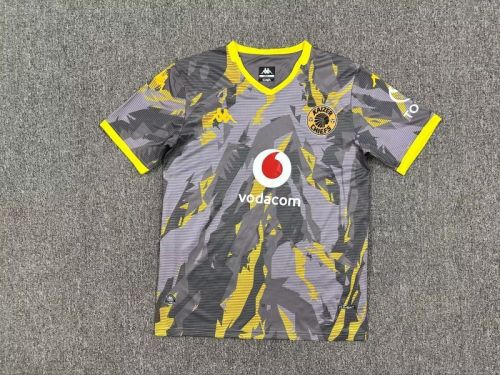 Fans Version 2025-2026 Kaizer Chiefs Away Soccer Jersey Football Shirt