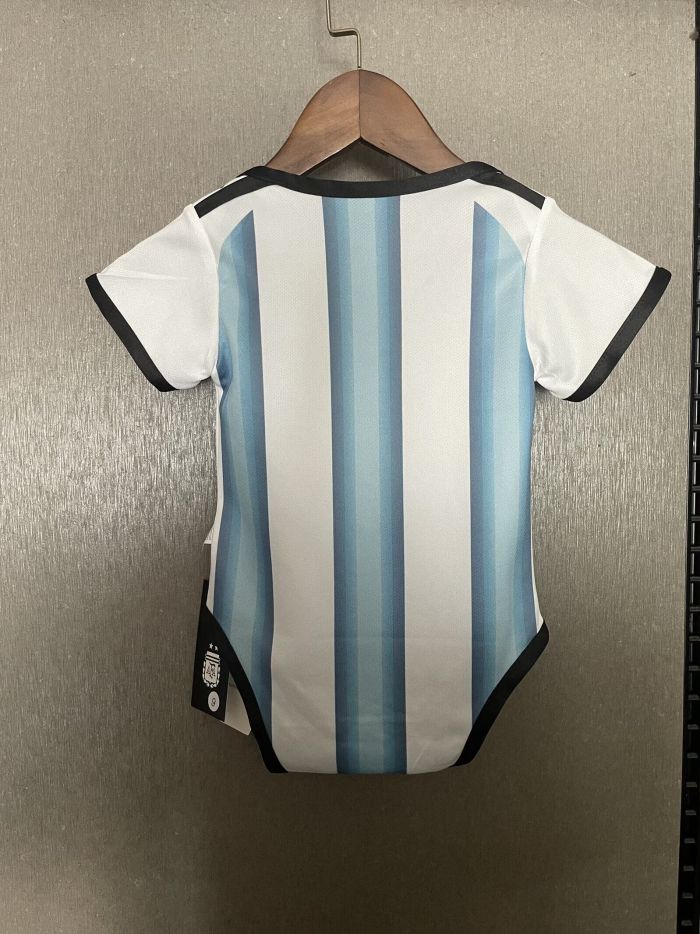 Baby Cloth 2025-2026 Argentina Home Soccer Jersey Baby Onesies