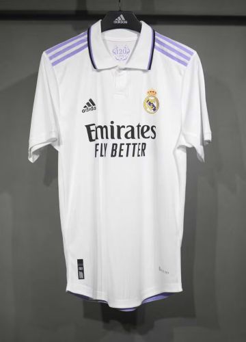 Retro Jersey Player Version 2022-2023 Real Madrid Home Soccer Jersey Vintage Real Football Shirt
