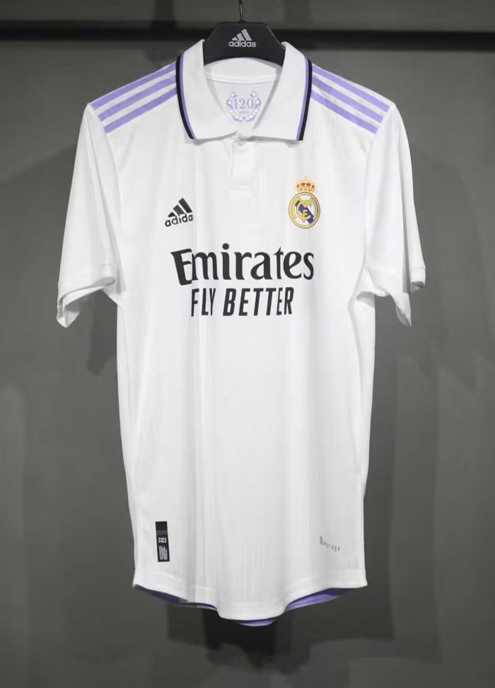 Retro Jersey Player Version 2022-2023 Real Madrid Home Soccer Jersey Vintage Real Football Shirt