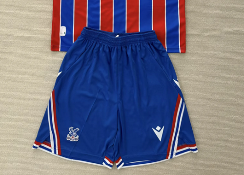 Fan Version 2025-2026 Crystal Palace Home Soccer Shorts Football Shorts