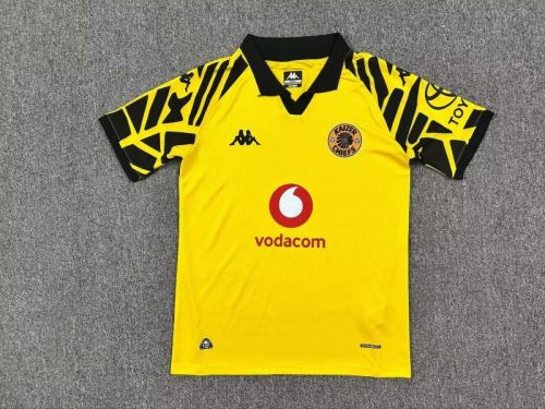 Fans Version 2025-2026 Kaizer Chiefs Home Soccer Jersey Football Shirt