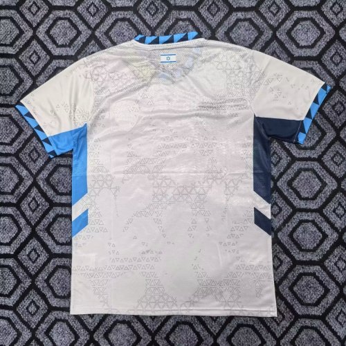 Fan Version 2025-2026 Israel Away White Soccer Jersey Football Shirt