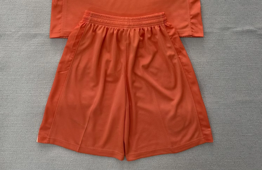 Fan Version 2025-2026 PSG Orange Goalkeeper Soccer Shorts Football Shorts