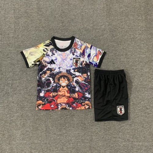 Youth Uniform Kids Kit 2025 Japan Soccer Jersey Shorts Child Football Set