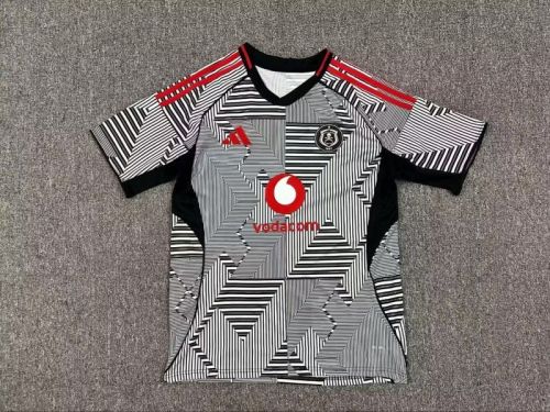 Fan Version 2025-2026 Orlando Pirates Away Soccer Jersey Football Shirt