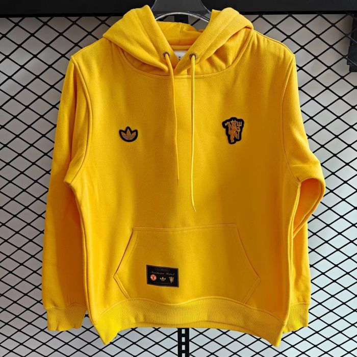 2025-2026 Manchester United ICON Soccer Training Hoodie Football Hoody