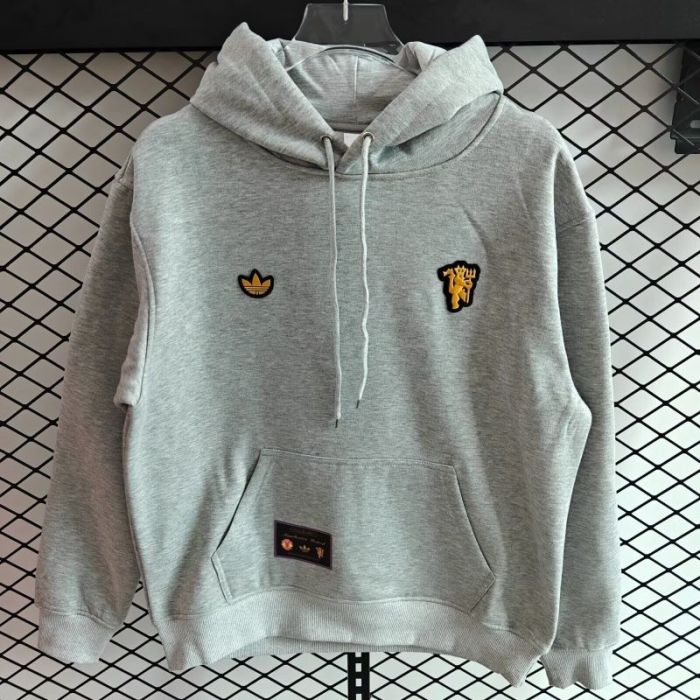 2025-2026 Manchester United ICON Soccer Training Hoodie Football Hoody