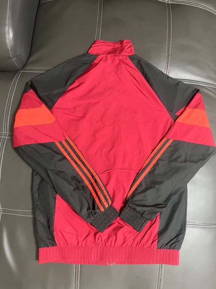 2025-2026 Arsenal Red/Black Soccer Windbreaker Jacket Football Jacket