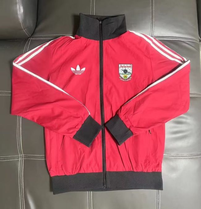 2025-2026 Arsenal Red/Black Soccer Jacket