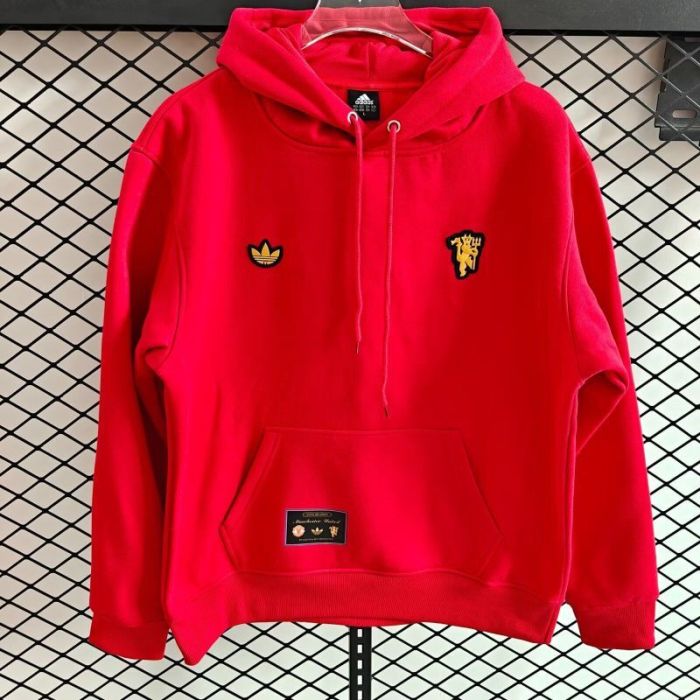 2025-2026 Manchester United ICON Soccer Training Hoodie Football Hoody