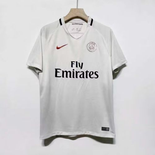 Retro Jersey 2016-2017 PSG Third Away White Soccer Jersey Vintage Paris Football Shirt