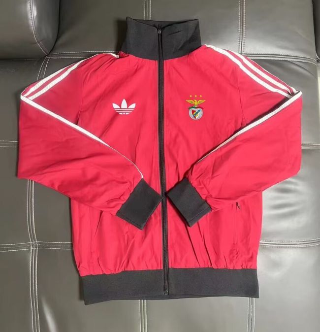 2025-2026 Benfica Red/Black Soccer Jacket