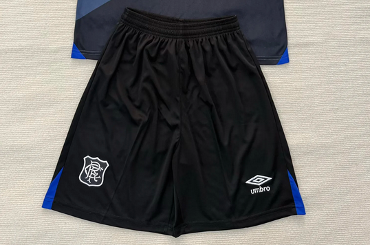 Fan Version 2025-2026 Rangers Third Away Soccer Shorts Football Shorts