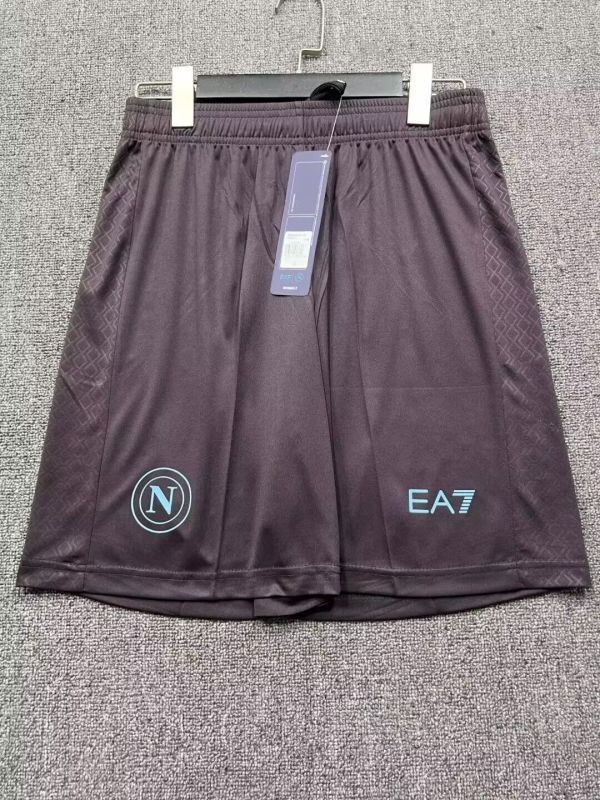 Fan Version 2025-2026 Napoli Third Away Soccer Shorts Napoles Football Shorts