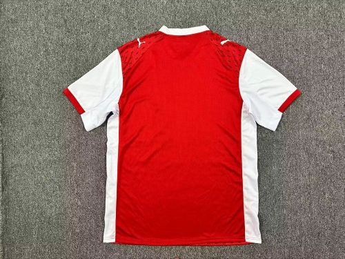 Fans Version 2025-2026 Stade de Reims Home Soccer Jersey Football Shirt