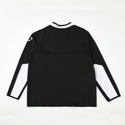 Retro Sweater 2002-2003 Manchester United Black Soccer Training Sweater Football Shirt