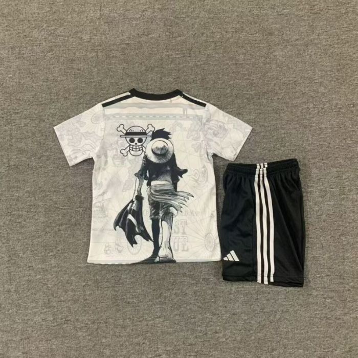 Youth Uniform Kids Kit 2025 Japan Comic Soccer Jersey Shorts Child Football Set