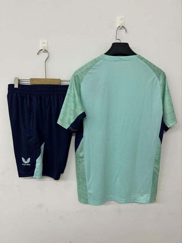 Adult Uniform 2025-2026 Athletic Bilbao Green Soccer Training Jersey and Shorts Football Kits