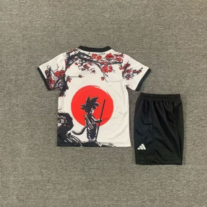 Youth Uniform Kids Kit 2025 Japan Comic Soccer Jersey Shorts Child Football Set