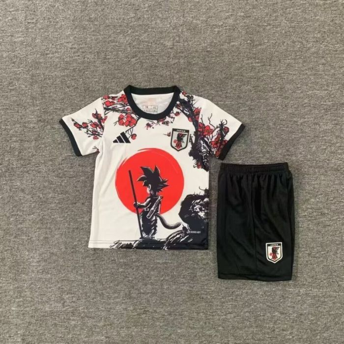 Youth Uniform Kids Kit 2025 Japan Comic Soccer Jersey Shorts Child Football Set