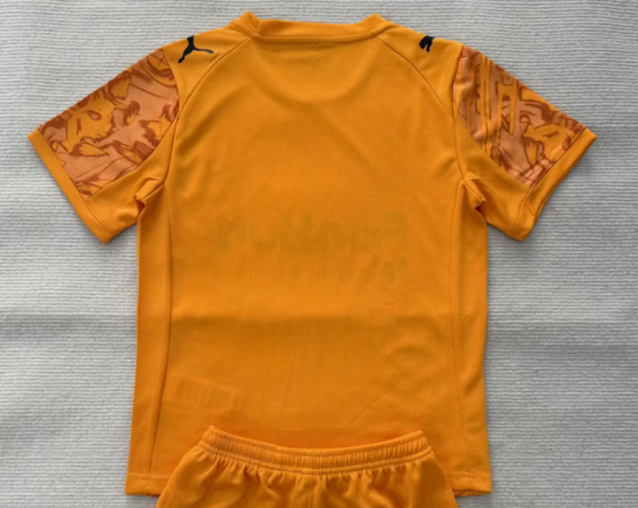 Fan Version 2025-2026 Derby County Orange Goalkeeper Soccer Jersey Football Shirt
