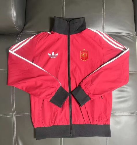 2025-2026 Spain Red/Black Soccer Jacket