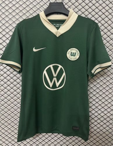 Fan Version 2025-2026 VfL Wolfsburg Green Special Edition Soccer Jersey Football Shirt