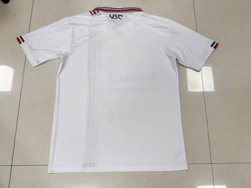 Fan Version 2025-2026 US Cremonese Away White Soccer Jersey Football Shirt