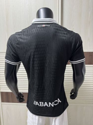 Player Version 2025-2026 Celta de Vigo 100th Anniversary Black Soccer Jersey Football Shirt