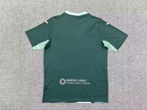 Fans Version 2025-2026 Norwich City Away Green Soccer Jersey Football Shirt