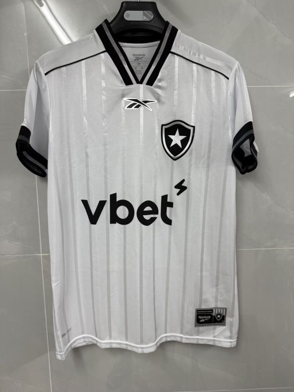 Fan Version 2025-2026 Botafogo Third Away White Soccer Jersey Football Shirt