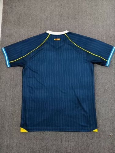 Fan Version 2025-2026 Espanyol Third Away Blue Soccer Jersey Football Shirt