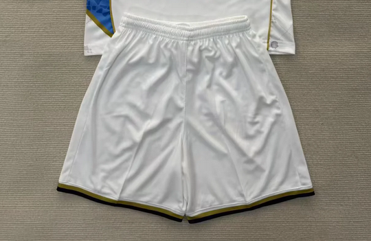 Fan Version 2025-2026 Deportivo La Coruna Third Away White Soccer Shorts Football Shorts