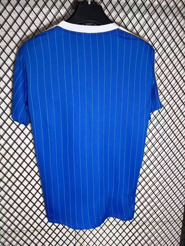 Fans Version 2025-2026 Real Madrid Blue Icon Soccer Jersey Real Football Shirt