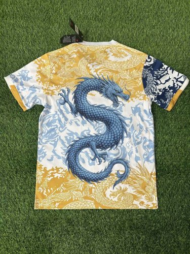Fan Version 2025-2026 Porto White/Yellow/Blue Dragon Special Edition Soccer Jersey Football Shirt