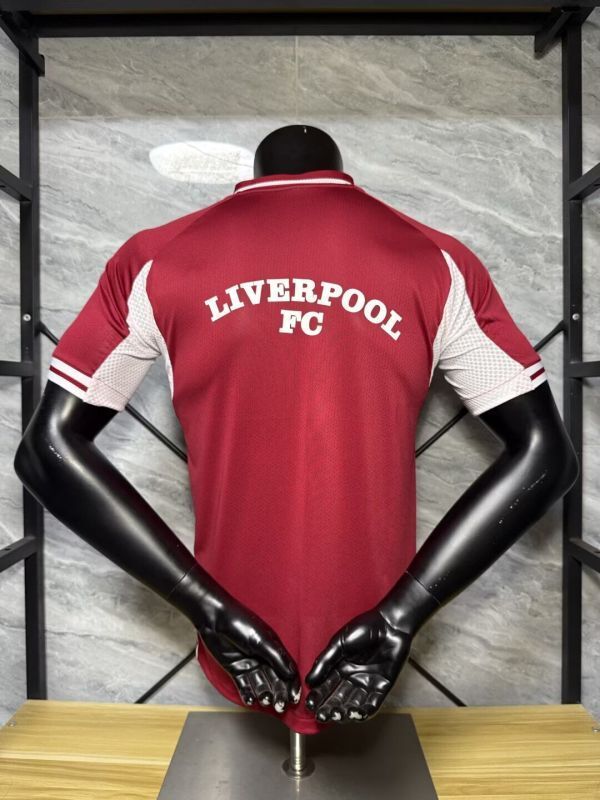 Player Version 2025-2026 Liverpool Red MLB Jersey Baseball Shirt