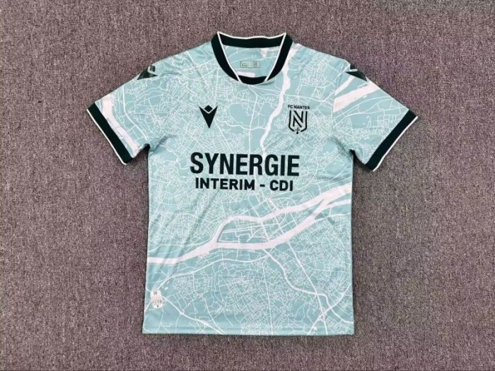 Fans Version 2025-2026 Nantes Away Soccer Jersey Football Shirt