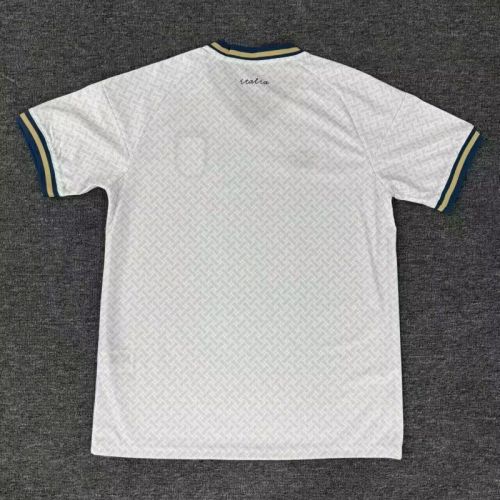 Fan Version 2025-2026 Italy Away White Soccer Jersey Football Shirt