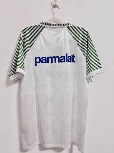 Retro Jersey 1992-1993 Palmeiras Away White Soccer Jersey Vintage Football Shirt