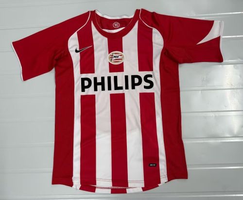 Retro Jersey 2004-2005 PSV Eindhoven Home Soccer Jersey Vintage Football Shirt